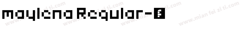 maylena Regular字体转换
